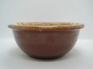 Vintage Hull Mirror Brown Drip Oven Proof USA Fruit Sauce Bowl - Picture 1 of 3