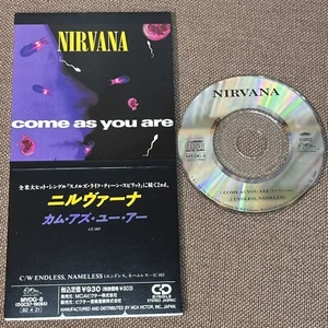 NIRVANA Come As You Are /Endless, Nameless JAPAN 3" CD SINGLE MVDG-8 Not-snapped - Picture 1 of 10