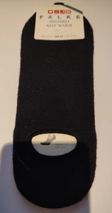 Falke Unisex 65% Merino Keep Warm Invisible Socks Black BNWT UK 5.5-7 EU 39-41 - Picture 1 of 7