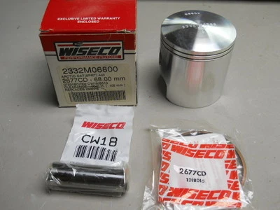 Arctic Cat NOS Prowler 440, 1990, pistón y anillos Wiseco, STD, 2332M06800.  Bin H Foto 1 de 3