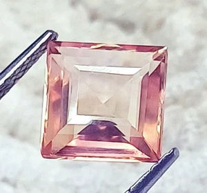 Lose Edelsteine unbehandelt unbeheizt natürlicher Morganit 3,50 ct zertifiziert - Bild 1 von 7