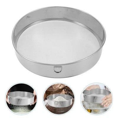  Setaccio Per Farina Rotondo Setaccio Per Farina A Rete Setaccio Per La Cucina - Immagine 1 di 4