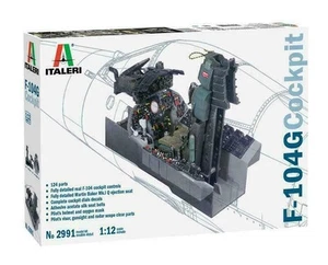 ITALERI 1:12 F104G Cockpit Modellbausatz - Bild 1 von 7