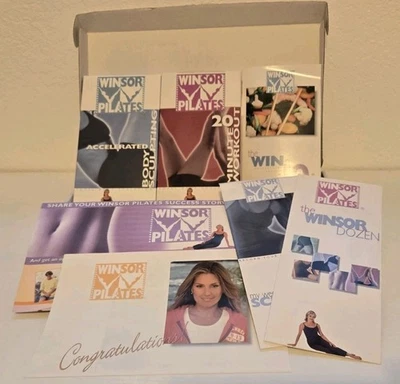 Winsor Pilates VHS Set with Diet Book Total Body 20 Minute & Accelerated Sculp - Image 1 of 4
