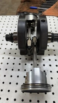 Kawasaki Vulcan 900 VN900 2007 cigüeñal pistones varillas Foto 1 de 4