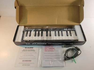 M-Audio Keystation Mini 32 MK3 USB MIDI keyboard portable controller mini keys - Image 1 of 4