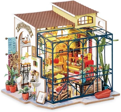 DIY Miniature Doll House Kit with Furniture for Children Adult Wooden Kits Toy - Image 1 of 4