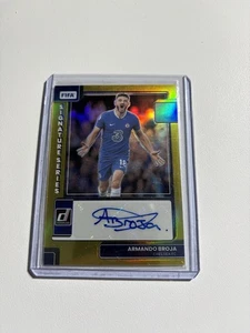 2022-23 Panini Donruss - Signature Series Armando Broja #SS-ABA Gold Prizm /10  - Bild 1 von 1
