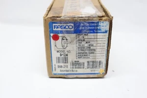 Fasco D1124 3,3 pollici 115 volt 1550 giri/min nuovo in scatola aperta - Foto 1 di 5