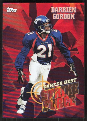 Darrien Gordon, 1999 Topps, #SB30, Denver Broncos, - Image 1 of 2