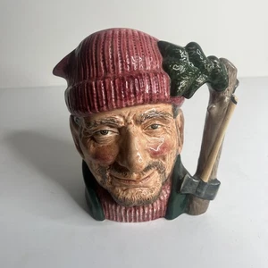 Royal Doulton Toby Jug Large Lumberjack - Picture 1 of 5