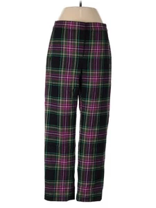 J.Crew Women Purple Wool Pants 2 - Picture 1 of 2