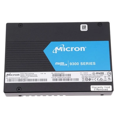 Micron 9300 MAX 6,4 TB 2,5" U.2 NVMe SSD / MTFDHAL6T4TDR - Bild 1 von 4