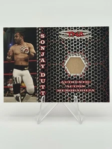 2008 Tristar TNA Wrestling Impact! Action Memorabilia /250 Sonjay Dutt #AA-SD - Bild 1 von 2
