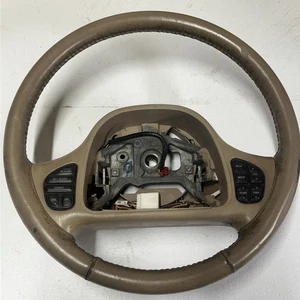 Ford Explorer Eddie Bauer 2000 OEM volante cuero tostado radio crucero - Imagen 1 de 7