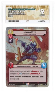 Star wars unlimited - Jango Fett  407 Hyperspace Foil - SHD - Ace Label Mint 9 - Picture 1 of 2