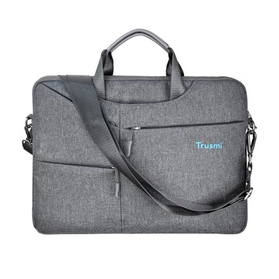 Trusmi 14" Laptop Bag Multi-Pocket Shoulder Case Sleeve for Ultrabook Notebook - Image 1 of 4