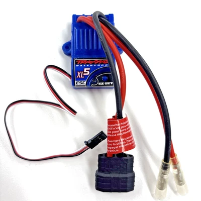 Traxxas XL5 Brushed Bandit Rustler Slash ESC Waterproof 3025 lightly USED ML353 - Image 1 of 4
