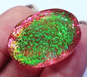 Pietre Preziose Sciolte Monarca Naturale Fuoco Doppio Opale 103,50 Ct Certificato - Foto 1 di 6