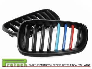Painted /// M Tri w/ Matte Black Front Grille Fit BMW F22 228i 235i M235 - Picture 1 of 2