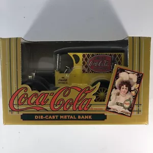 Coca-Cola Vintage Die-Cast Metal Bank 1993 Diecast 9432 ERTL New - Picture 1 of 7