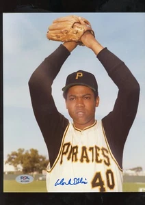 DOCK ELLIS 8x10 Autographed Photo Pirates PSA Authentic - Picture 1 of 1