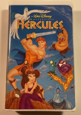 Rare VHS Walt Disney Masterpiece Collection Hercules VHS Good condition Foto 1 de 4