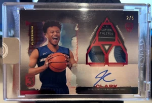 2024 Topps 3 Basketball Horizontal Jaylen Clark RC 'Sick' Patch Auto /5 - Picture 1 of 3