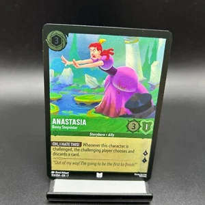 Disney Lorcana Ch 7 Archazia’s Island 113/204 Anastasia Stepsister UC Cold Foil - Picture 1 of 2