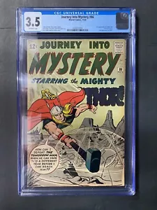 Thor Journey Into Mystery #86 CGC 3.5 1962 2nd Odin primera aplicación completa. Odín - Imagen 1 de 2