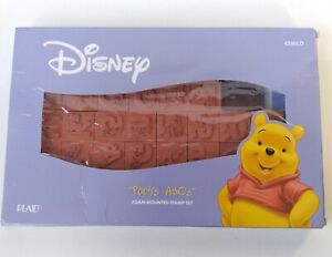 2005 Disney Winnie The Pooh Foam Mounted Stamp Set 36 Stamps by Plaid Complete!