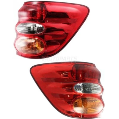 New Outer Left And Right Tail Lamp Assembly Fits 2001-2004 Toyota Sequoia - Image 1 of 4