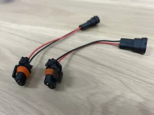 H8 to 9006/HB4 Light Convert Connector Wire Plug and Play BMW VW - Picture 1 of 4