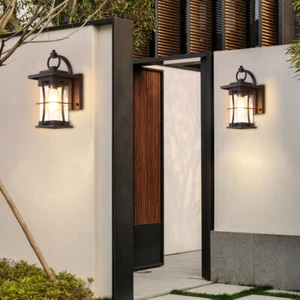 Porch Light Dusk to Dawn Outdoor Exterior Wall Light Fixtures for Entryways - Picture 1 of 10