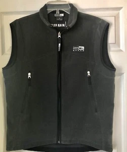 REI Staff Polartec Wind Pro Fleece Vest ~ Size M ~ Dark Gray - Picture 1 of 6