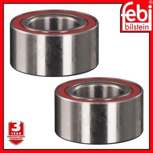 Rear Wheel Bearing x2 Febi 04526 For Audi 100 200 431407625 431498625 443498625 - Picture 1 of 9
