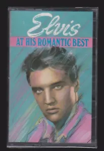 Elvis at His Romantic Best - Kassettenband - BRANDNEU - VERSIEGELT - KOSTENLOSER VERSAND - Bild 1 von 3