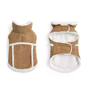 Gilet UGG by Koolaburra Rocky in ecopelle scamosciata taglia S CASTAGNO - Foto 1 di 1