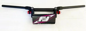 Manillar de enduro Fast Flexx 10 grados curva barras de bicicleta de tierra almohadilla rosa rápida flexible - Imagen 1 de 1
