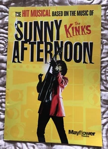 SUNNY AFTERNOON The Musical Theatre TOUR Programme MAYFLOWER The Kinks 2016 - Picture 1 of 3
