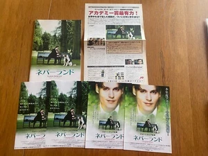JOHNNY DEPP Japan pressbook + miniposter x5 FINDING NEVERLAND HIGHMORE WINSLETT - Picture 1 of 11