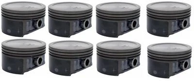 Набор поршней Hypereutectic Dish с покрытием 020 с штифтами для Chevrolet 6,0 л LQ4 LS2 - Изображение 1 из 2