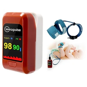 Baby Oxygen Monitor, Infant Fingertip Pulse Oximeter Tracks Adult and Child's - Picture 1 of 9
