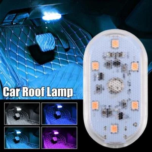 1x Wireless Car Interior Footwell LED Light RGB Remote Atmosphere Lamps Hot - Picture 1 of 16