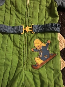 Vintage 1976 Paddington Bear winter suit 18 mo - Picture 1 of 13