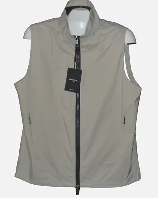 Bugatchi  Men's Beige Italy Stile Vest Jacket  Size L - Image 1 of 4