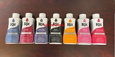 RIT All Purpose PERMANENT Color Dye for Fabric Cloth Shoes Painting Wood & More