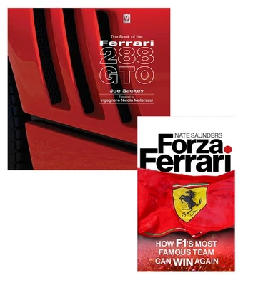 Forza Ferrari + El libro del Ferrari 288 GTO — Juego de 2 libros: F1 Insight by Foto 1 de 3