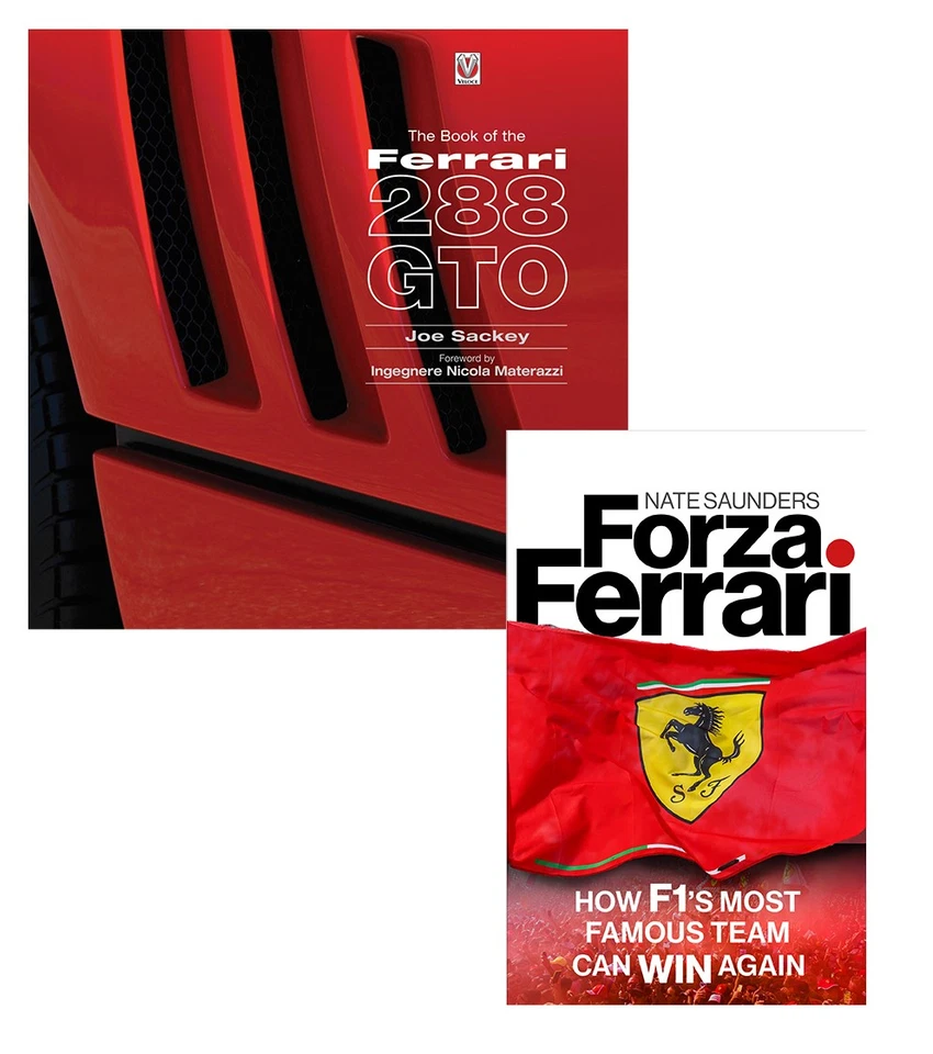 Forza Ferrari + El libro del Ferrari 288 GTO — Juego de 2 libros: F1 Insight by Foto 1 de 3