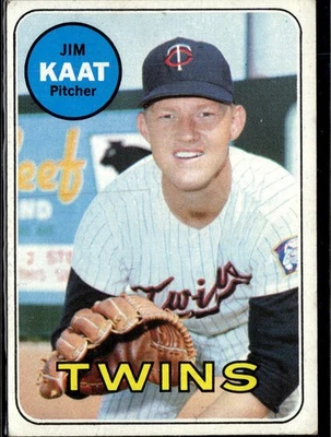 1969 Topps #290 Jim Kaat Foto 1 de 2